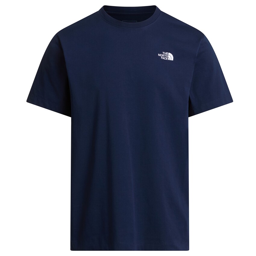 The North Face M Evolution Simple Dome Regular Short SL Lacivert Erkek Tshirt - 4