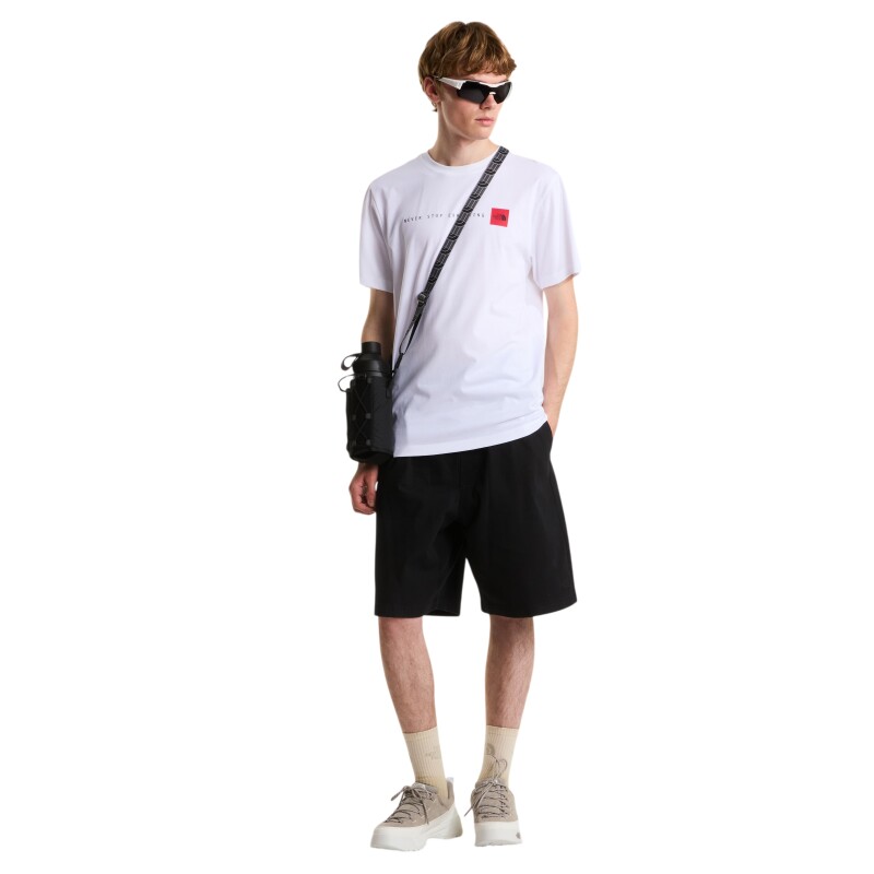 The North Face M Nse Reg SS Tee-Graphic Beyaz Erkek Tshirt - 4