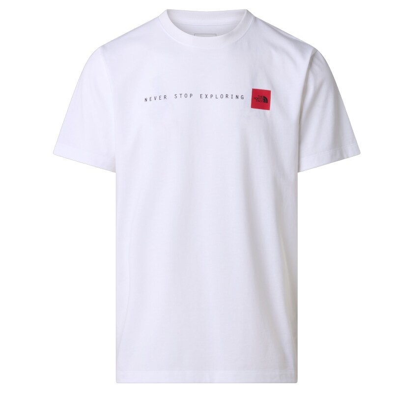The North Face M Nse Reg SS Tee-Graphic Beyaz Erkek Tshirt - 5