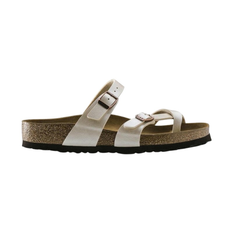 Birkenstock Mayari BF Graceful Beyaz Kadın Terlik - Birkenstock
