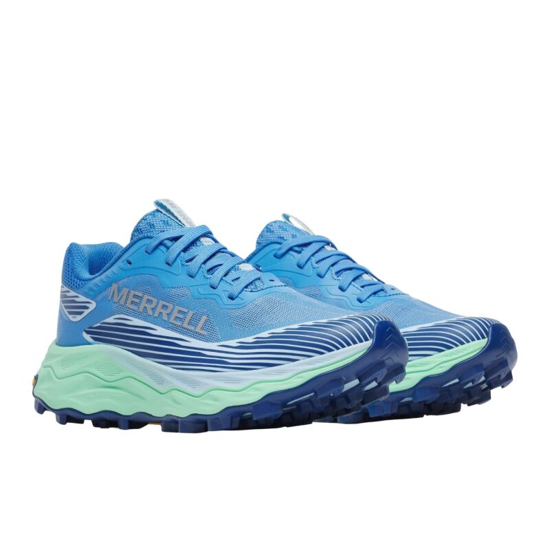 Merrell Agility Peak 6 Mavi Kadın Koşu Ayakkabısı - 4