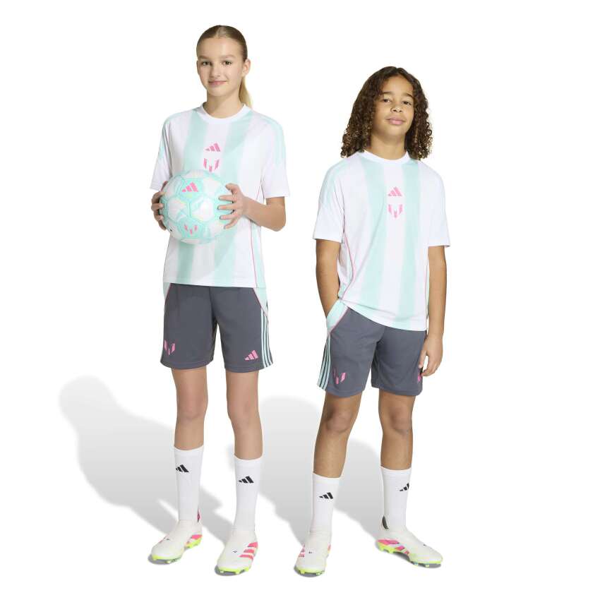 Adidas Messi Antrasit Çocuk Şort - 15