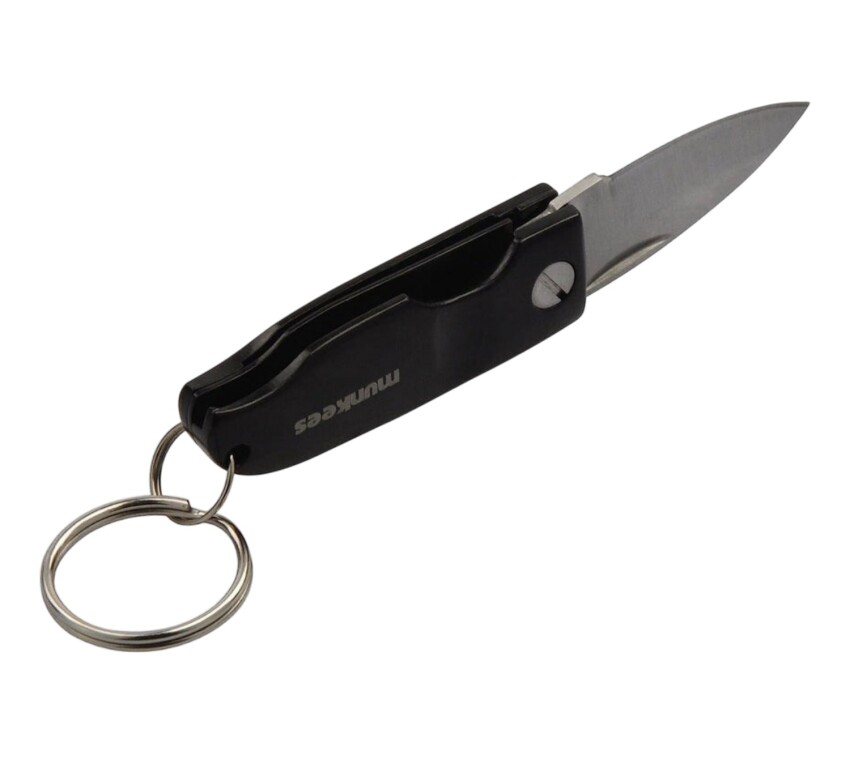 Munkees Folding Knife I - black Renkli Unisex Anahtarlık - 2