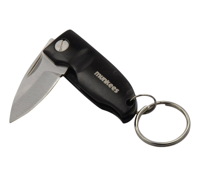 Munkees Folding Knife I - black Renkli Unisex Anahtarlık - 3