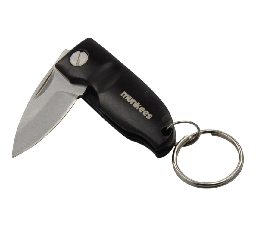 Munkees Folding Knife I - black Renkli Unisex Anahtarlık - 3