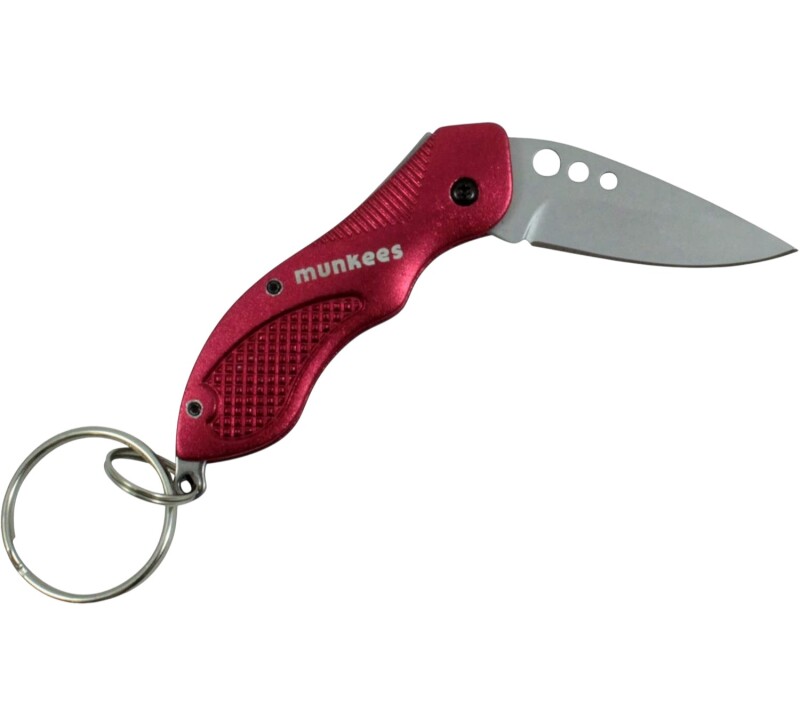 Munkees Folding Knife II - red Renkli Unisex Anahtarlık - Munkees