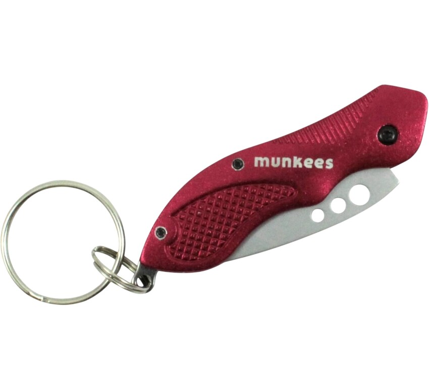 Munkees Folding Knife II - red Renkli Unisex Anahtarlık - 3
