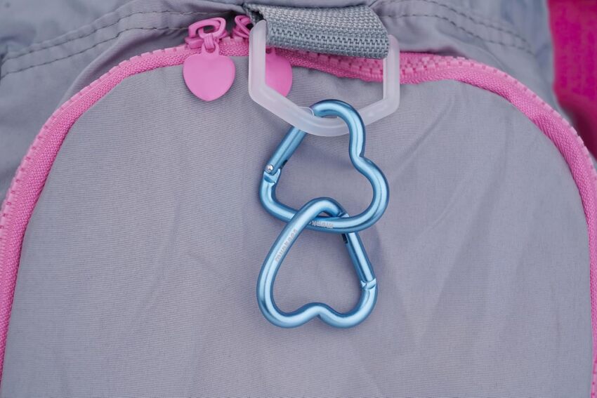 Munkees Mini Heart Carabiner 2 pcs - blue - 38 cm Renkli Unisex Anahtarlık - 6