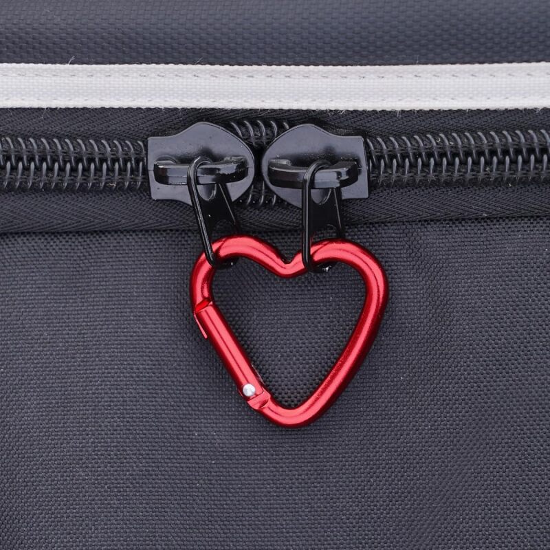 Munkees Mini Heart Carabiner 2 pcs - red - 38 cm Renkli Unisex Anahtarlık - 6