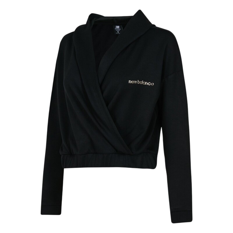 New Balance NB Lifestyle Women Hoodie Siyah Kadın Sweatshirt - New Balance