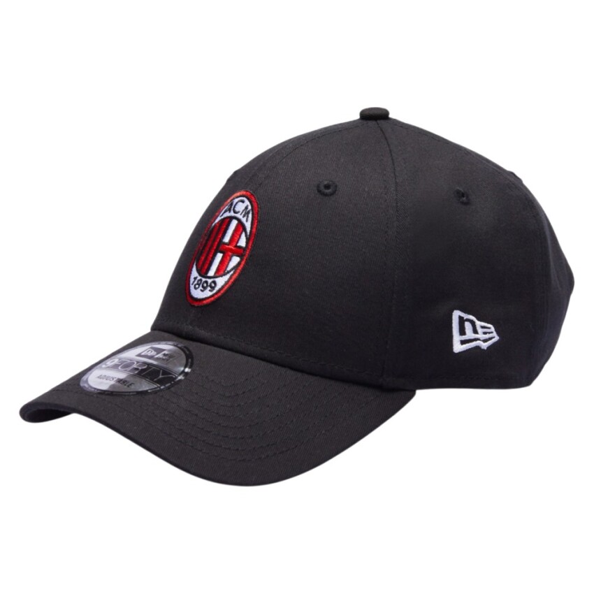 New Era Core 9Forty AC Milan Siyah Unisex Şapka - 1