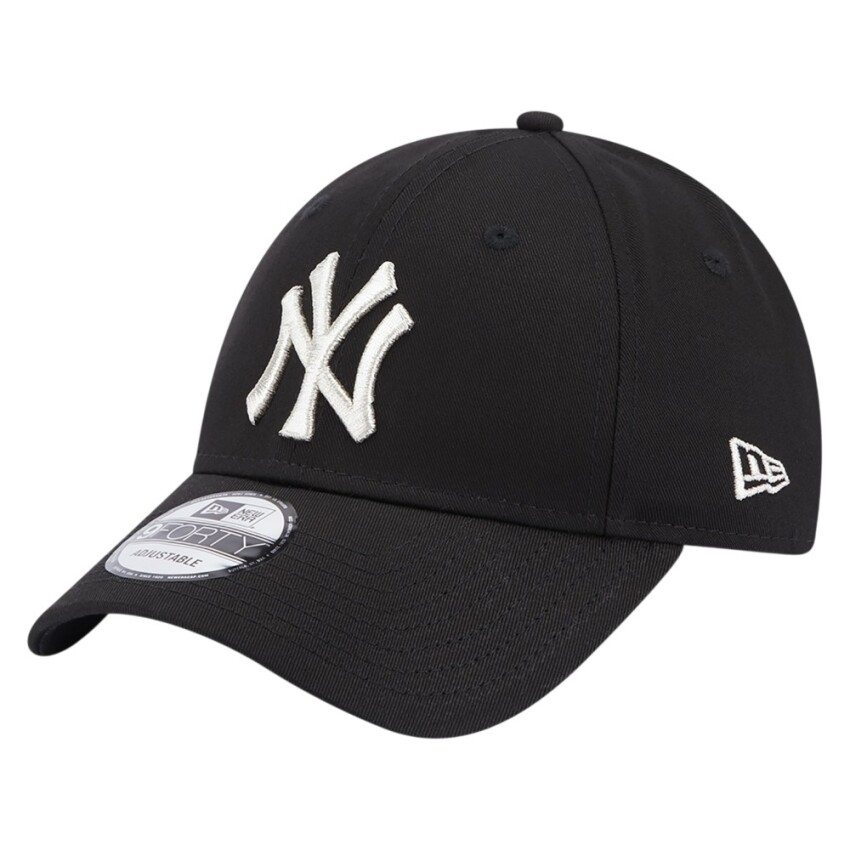 New Era Metallic Logo 9Forty Neyvan Siyah Unisex Şapka - 1
