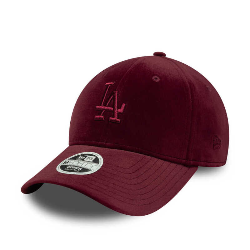 New Era Velour 9Forty Losdod Tek Ebat Bordo Kadın Şapka - New Era