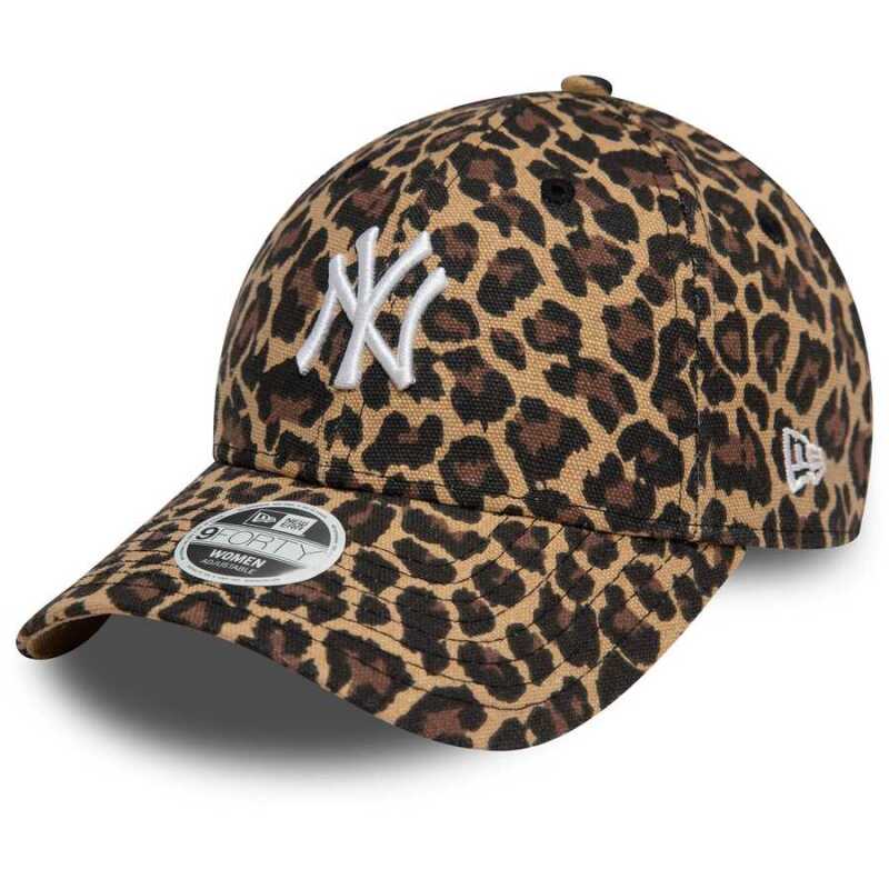 New Era Leopard 9Forty Neyvan Siyah Kadın Şapka - New Era