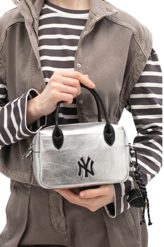 New York Yankees Gri Kadın El Çantası - New York Yankees (1)