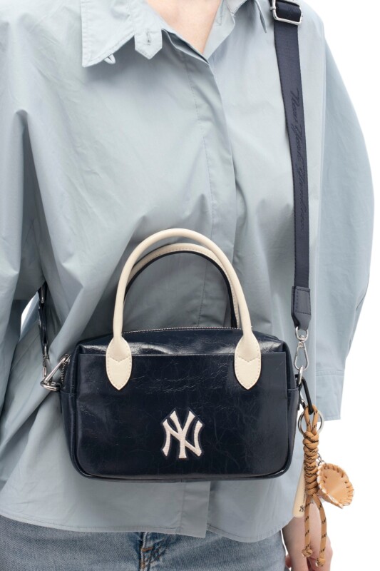 New York Yankees Lacivert Kadın El Çantası - New York Yankees