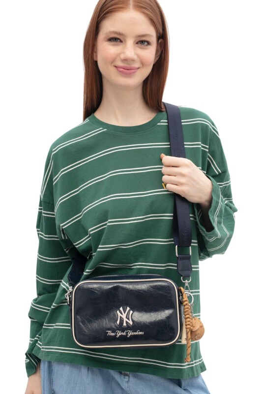 New York Yankees Lacivert Kadın Omuz Çantası - New York Yankees