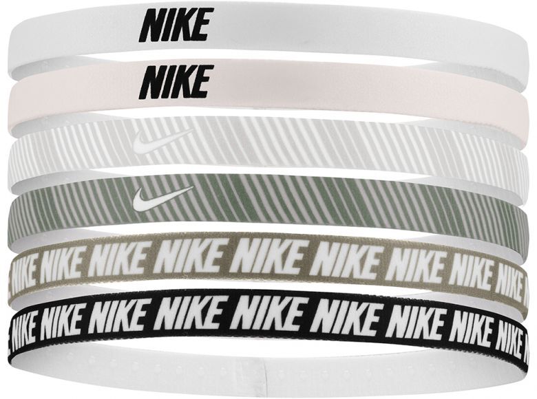 Nike Flex Classic Headbands 6PK Printed Pembe Unisex Saç Bandı - 1