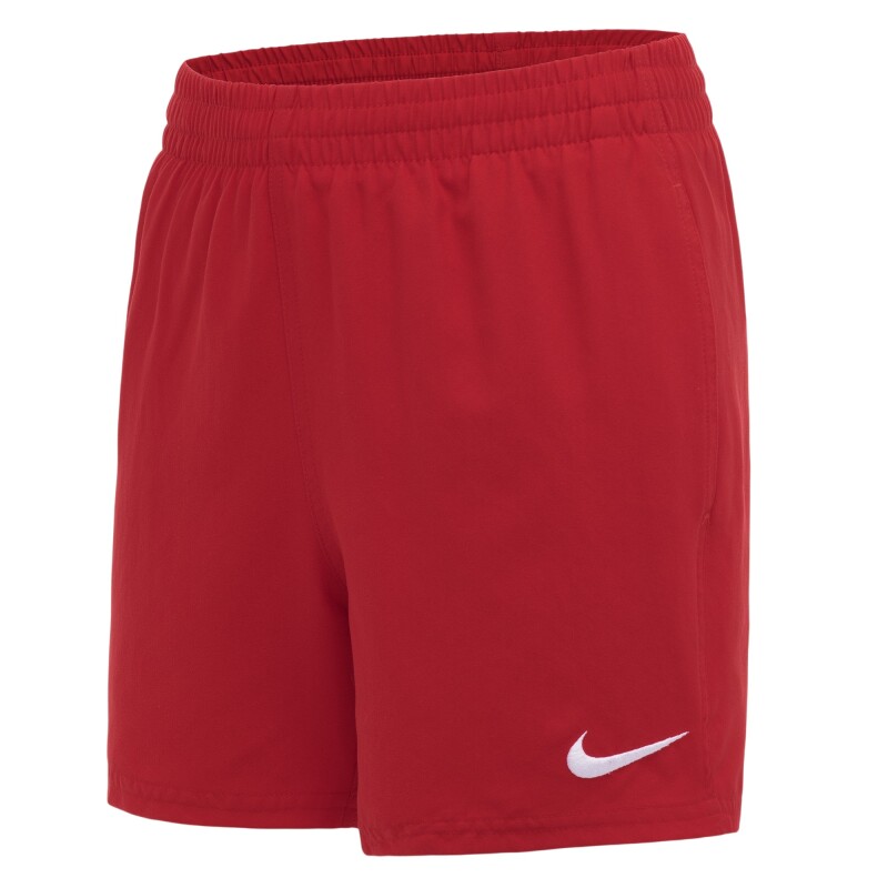 Nike Swim Breaker Solid Essent Kırmızı Çocuk Mayo - Nike Swim