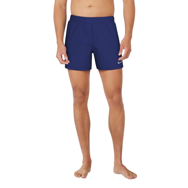 Nike Swim Breaker Solid Essential Lacivert Erkek Mayo - Nike Swim