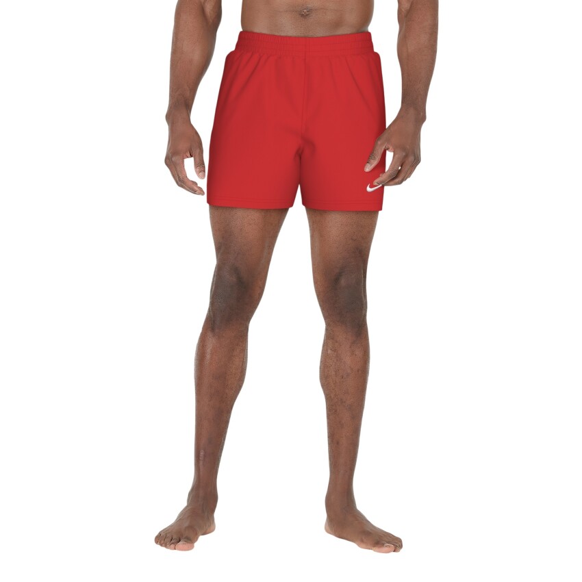 Nike Swim Breaker Solid Essential Kırmızı Erkek Mayo - 1
