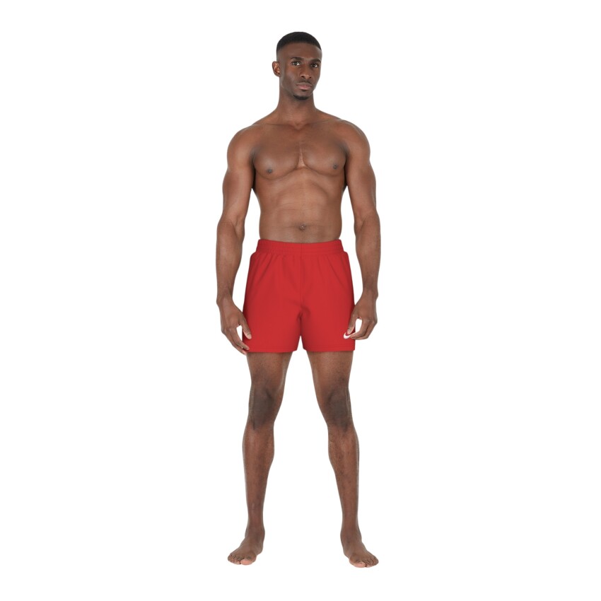 Nike Swim Breaker Solid Essential Kırmızı Erkek Mayo - 4