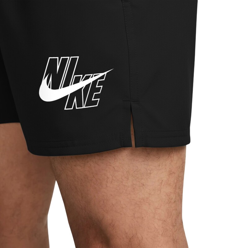 Nike Swim Breaker Swim Logo Siyah Erkek Mayo - 5