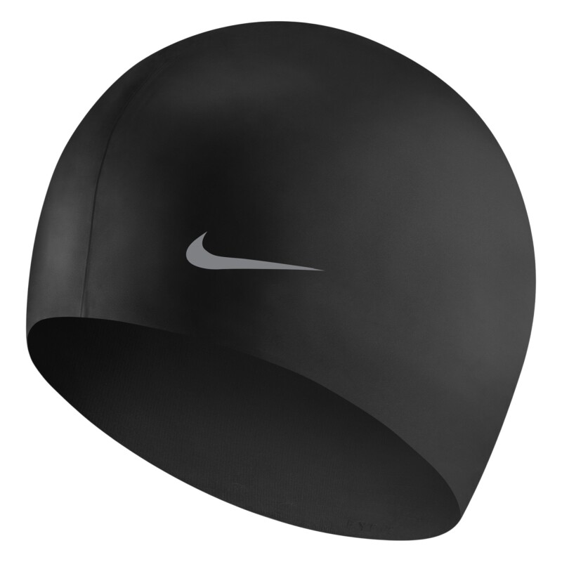 Nike Swim Youth Nike Solid Silicone Siyah Çocuk Bone - Nike Swim