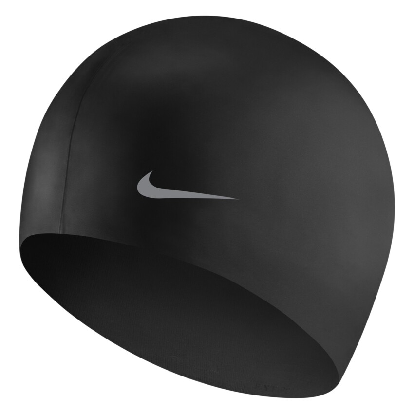 Nike Swim Youth Nike Solid Silicone Siyah Çocuk Bone - 1