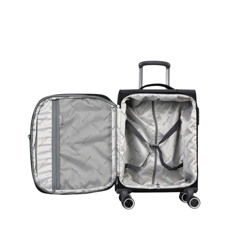 Pierre Cardin Trolley 50 Cm Siyah Unisex Valiz - 5