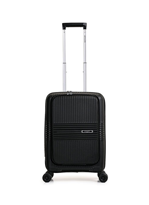 Pierre Cardin Trolley 50 Cm Siyah Unisex Valiz - Pierre Cardin