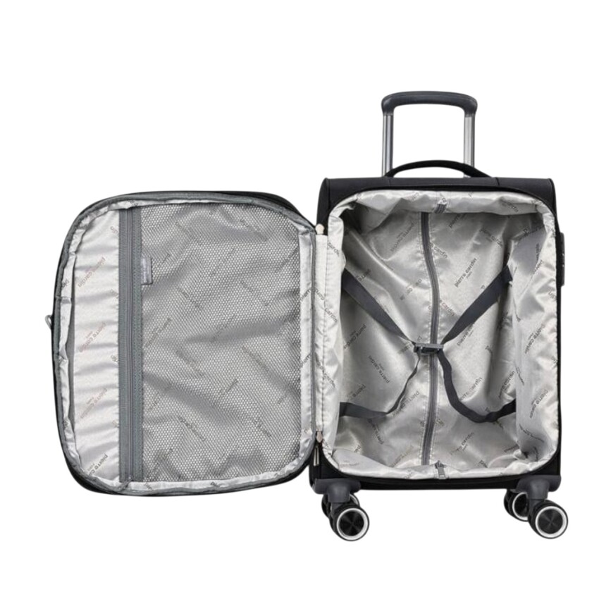 Pierre Cardin Trolley 60 Cm Siyah Unisex Valiz - 5