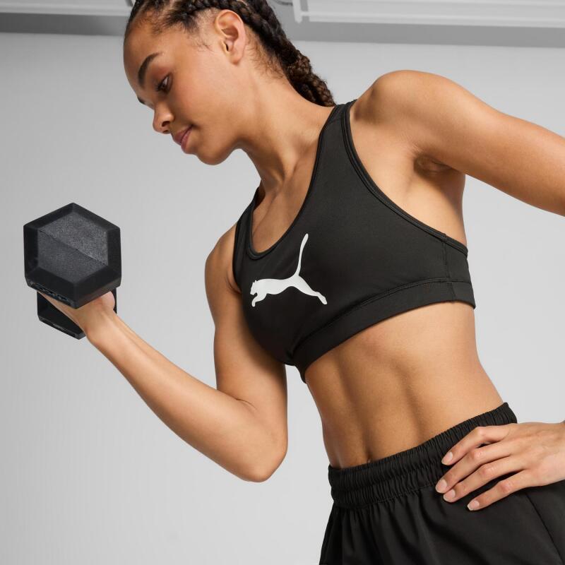 Puma 4Keeps Bra - P - Mid Siyah Kadın Bra - 4