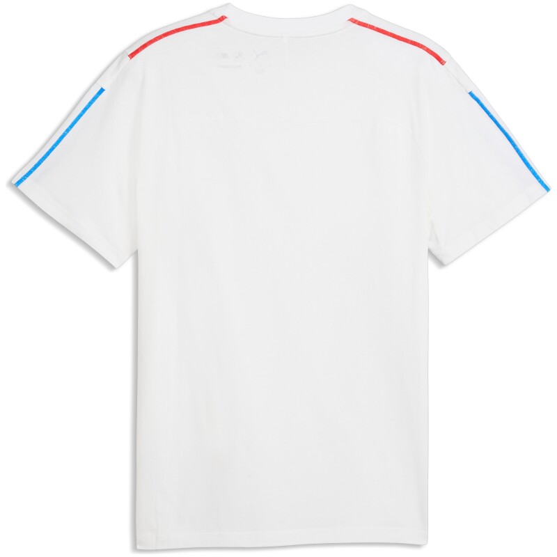 Puma BMW M MotorSports Sportswear MT7 Tee Beyaz Erkek Tshirt - 5