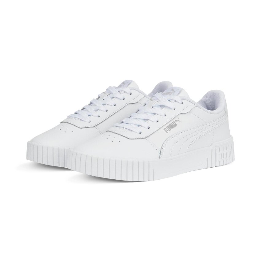 Puma Carina 2.0 Jr BEYAZ Çocuk Günlük Ayakkabı - 7