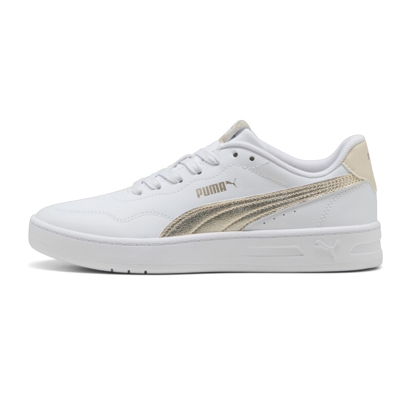 Puma Court Lally Metallic Whisper Beyaz Kadın Sneaker Ayakkabı - Puma (1)