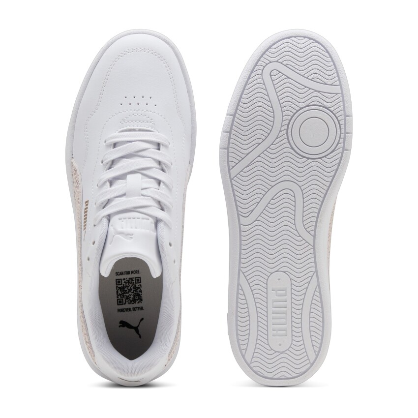 Puma Court Lally Topcat Beyaz Kadın Sneaker Ayakkabı - 5