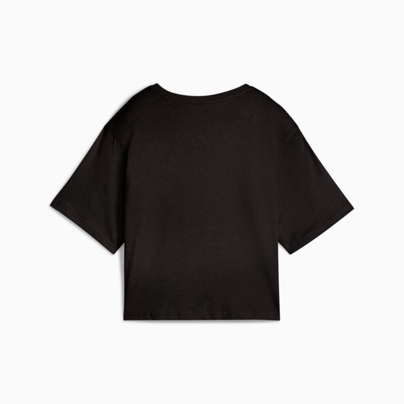 Puma Essentials Cropped No.1 Logo Kadın Tshirt - 2