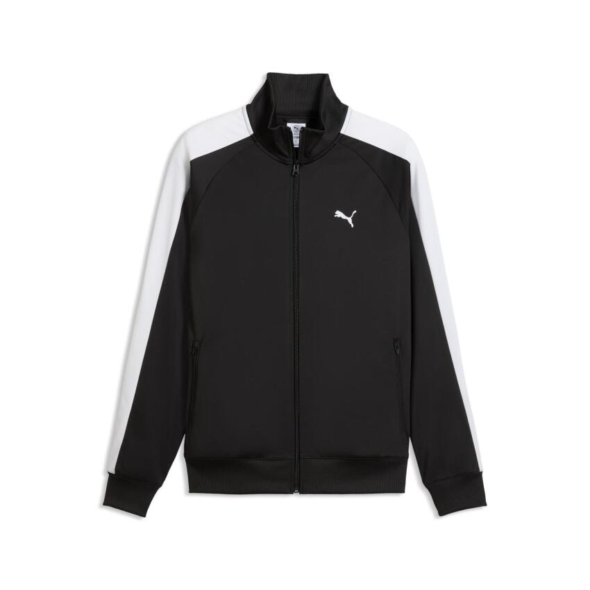 Puma Ess T7 Poly Track Siyah Erkek Eşofman Üstü - 4