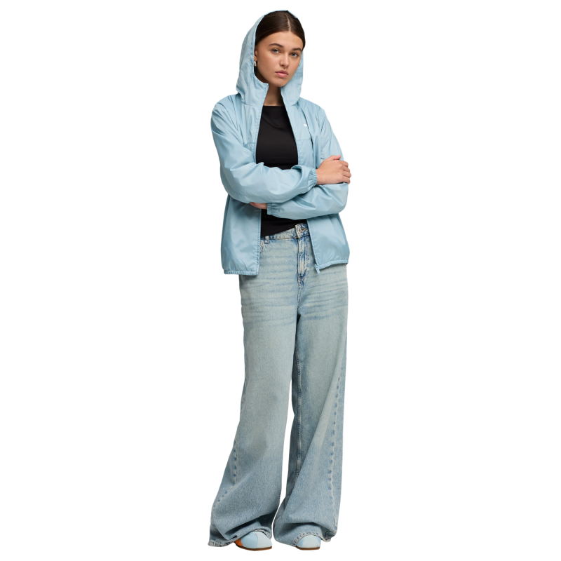 Puma Essential Regular Mavi Kadın Rüzgarlık - 3