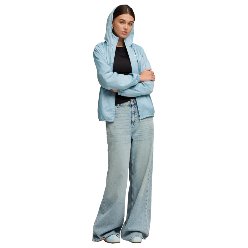 Puma Essential Regular Mavi Kadın Rüzgarlık - 3