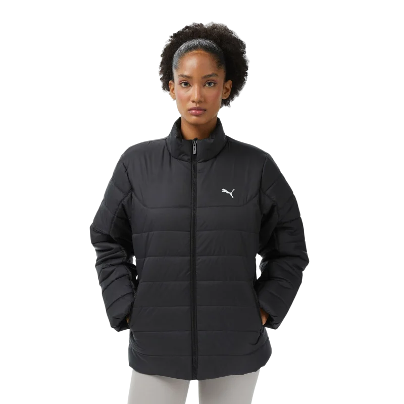 Puma Essentials Padded Kadın Siyah Mont - 1