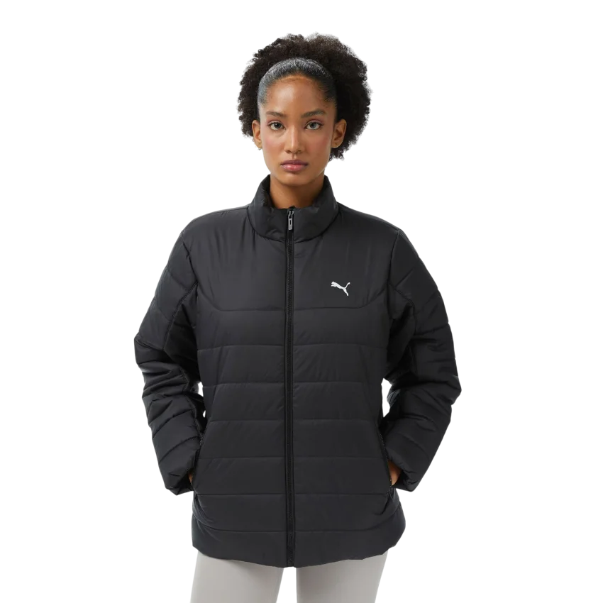 Puma Essentials Padded Kadın Siyah Mont - 1