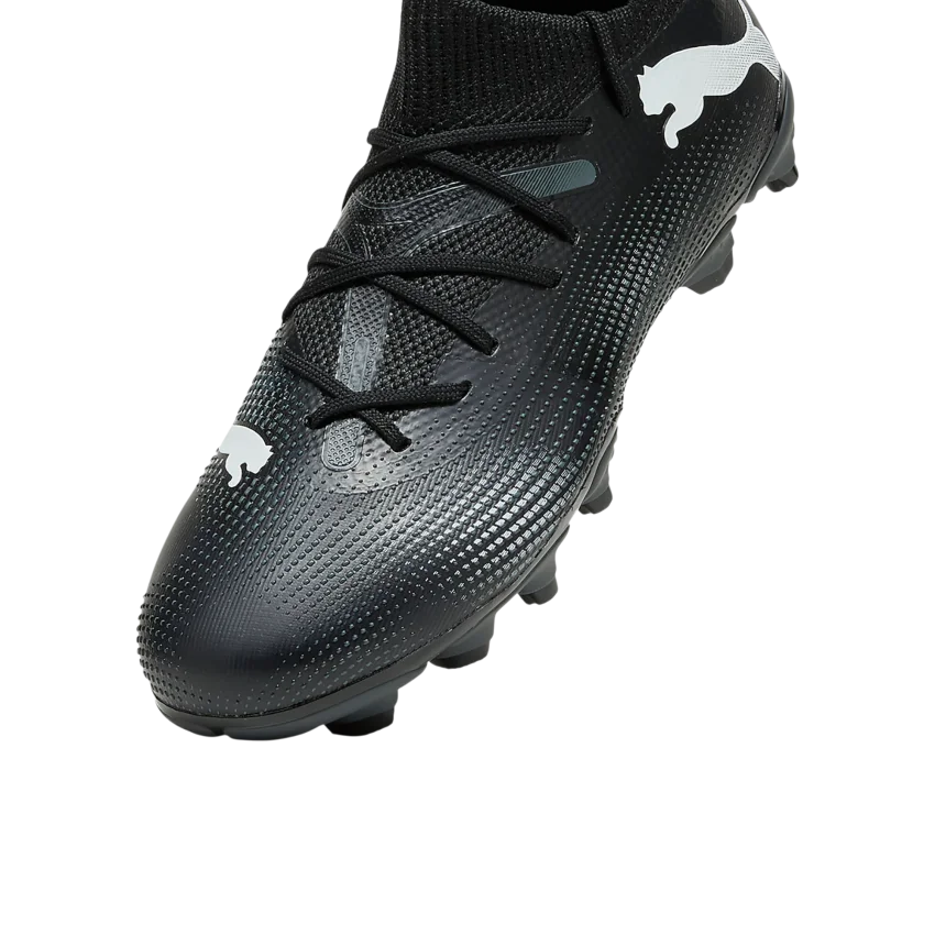 Puma Future 7 Match FG/AG Jr Siyah Çocuk Krampon - 6