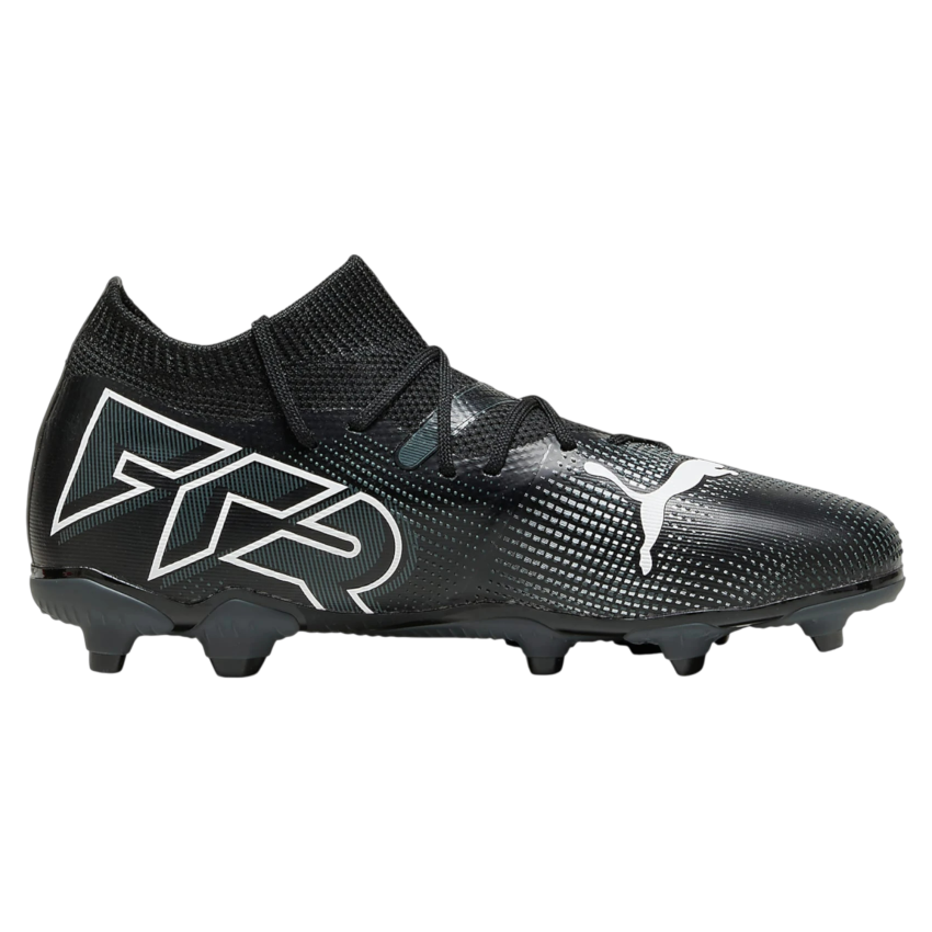 Puma Future 7 Match FG/AG Jr Siyah Çocuk Krampon - 1