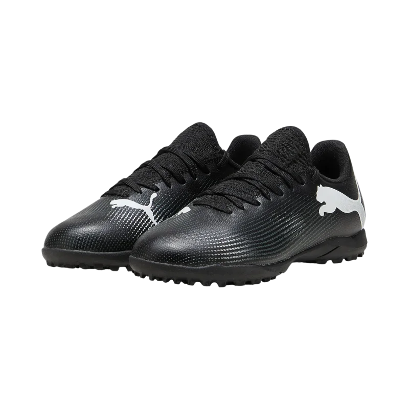 Puma Future 7 Play TT Jr Siyah Çocuk Halı Saha Ayakkabısı - 3