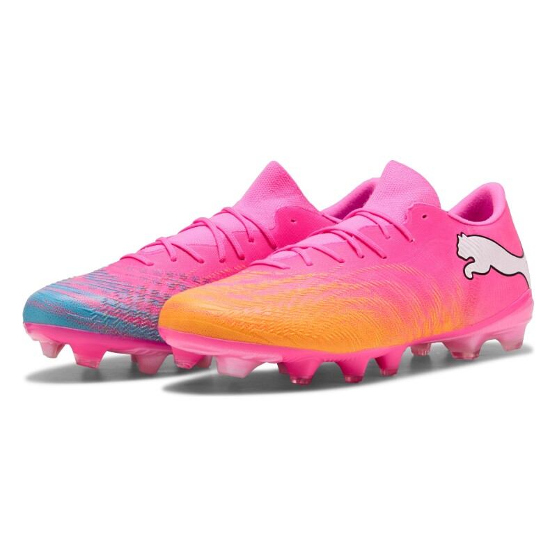 Puma Future 9 Match Fusion Fg/Ag Pembe Erkek Krampon - 3