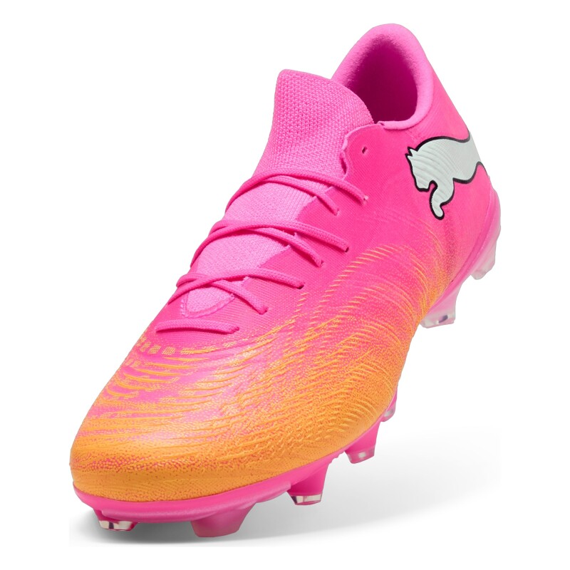 Puma Future 9 Match Fusion Fg/Ag Pembe Erkek Krampon - 4
