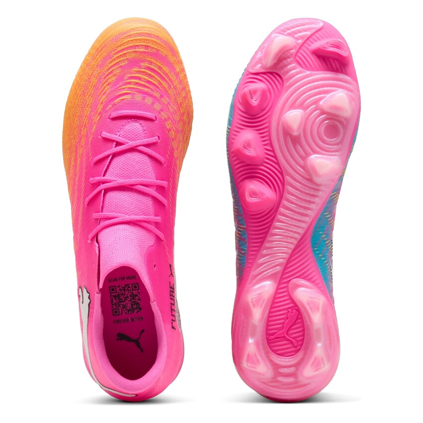 Puma Future 9 Match Fusion Fg/Ag Pembe Erkek Krampon - 5
