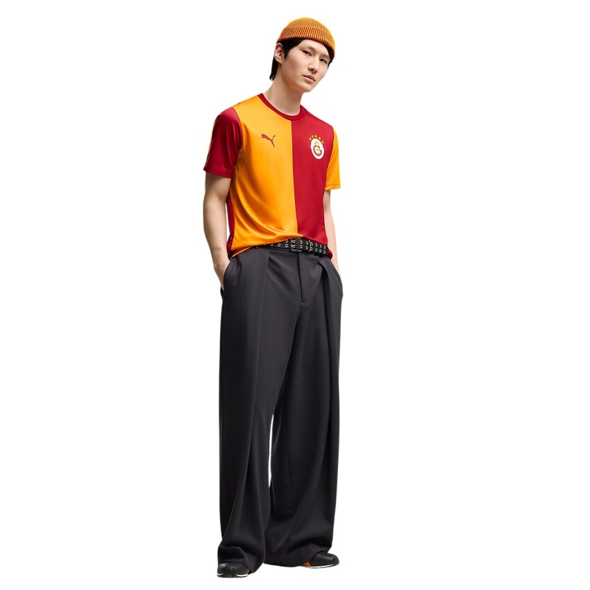 Puma Galatasaray 26/27 Erkek İç Saha Sarı-Kırmızı Erkek Forma - 3